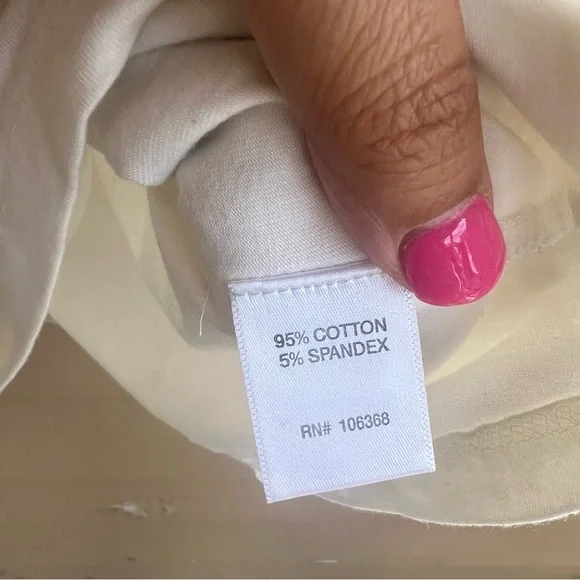 Garnet Hill Crochet Long Sleeve Top - Size M - Boho Hippie Peasant Modest - Picture 5 of 6